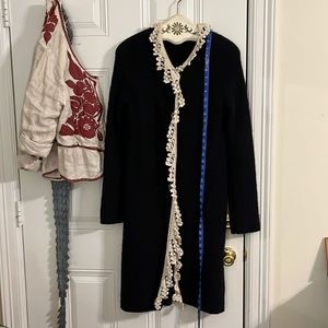 Long sweater altered